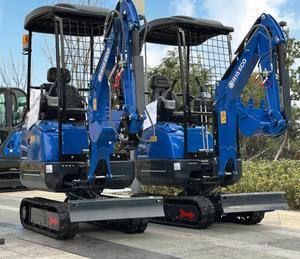 La Mejor Nueva excavadora EPA CE/EPA Small Garden Crawler 1Ton 2ton 3.5ton 5ton Mini Small Digger Excavator - Product Image 3