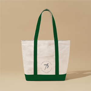 Pochette Day Tripper verte avec doublure en toile brossée, accessoire haut de gamme - Product Image 1