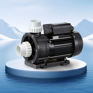 משאבת מים עמידה ויציבה 0.37 קילוואט 0.5 כוח סוס מפלסטיק, 180 ליטר/דקה, עומד הרמה 10 מטר, מתח AC 220-240V, מתאימה לבריכות שחייה עיליות, ידידותית למשפחות. - Product Image 2