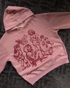 เสื้อมีฮู้ดของผู้หญิง Y2k มีฮู้ดปรับแต่งได้สำหรับผู้หญิงสไตล์ฮิปฮอปขายส่ง - Product Image 1