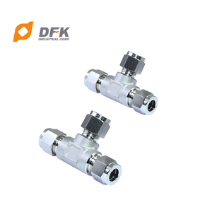 Raccord de tuyau hydraulique en acier inoxydable TEE 3/8\" OD TAIWAN UNION, tube NPT DIN ISO 9001 certifié, compatible SAE/JIC - Product Image 2