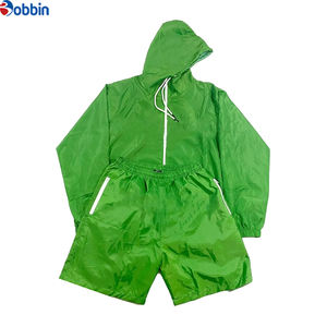 Ensemble de shorts coupe-vent en nylon de haute qualité unisexe, ensembles personnalisés pour hommes, ensembles de sport respirants, nouvelles tenues tendance - Product Image 2