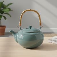 Théière en céramique émaillée de haute qualité, réutilisable, 3460169A-0.8, grande capacité, nouveau design, 800 ml