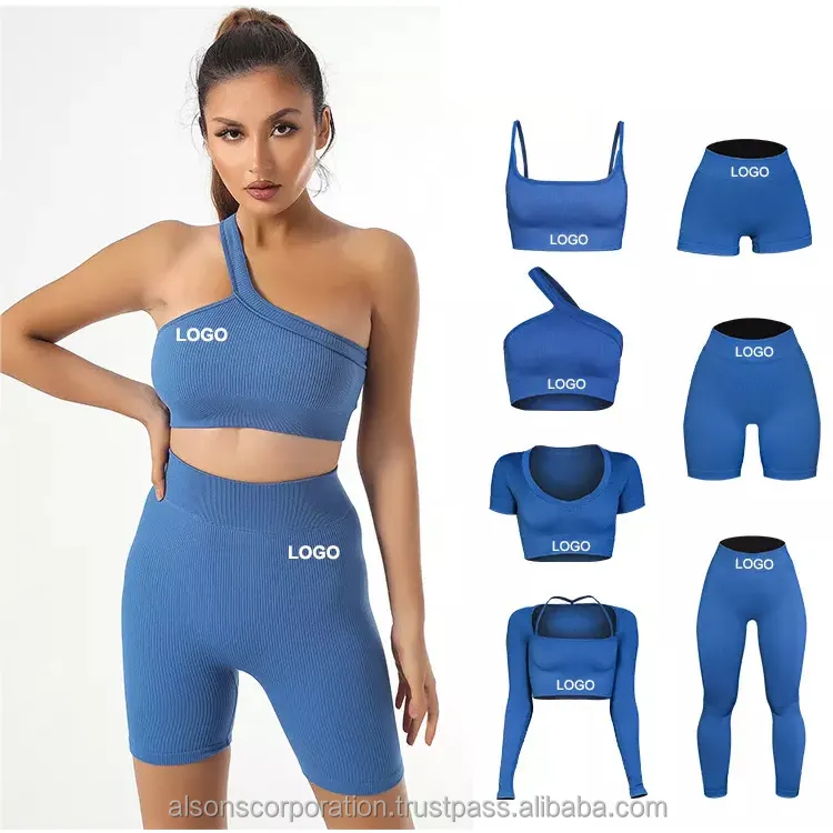 Brand New Women Active Wear Sportswear Bra and Leggings Workout Outfits Yoga Gym Fitness Clothing for Women