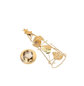 Metal <b>Candle</b> <b>Holder</b> for Christmas Decor Use Set of 3 Metal <b>Candle</b> <b>Holder</b> With <b>Star</b> Design - Product Image 6