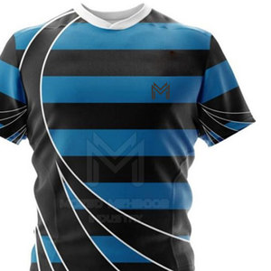 Uniforme de rugby sur mesure de haute qualité, taille plus, respirant, léger, séchage rapide, 100% polyester, ensembles fabriqués par le fabricant - Product Image 4
