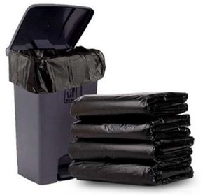 Bolsas de basura de Material reciclado de gran oferta, bolsas de embalaje de plástico con fuelle de tamaño personalizable para almacenamiento de paquetes de alimentos y basura - Product Image 6