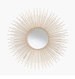 Nouveauté - Miroir mural en métal doré décoratif pour la maison, écologique, fait main, design personnalisé, moderne, VISHAL HANDICRAFT Direct - Product Image 5