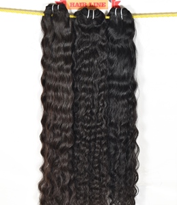 Remy Temple Indian Weaving Cuticle Aligned Deep Wave 100% Natural Color Chemically Processed <b>Top</b> Brands Human Hair Extensions - Product Image 4