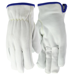 Vaca de alta calidad. Guantes de conductor de cuero de grano Guantes de trabajo de cuero para hombres Guantes de uso general - Product Image 6