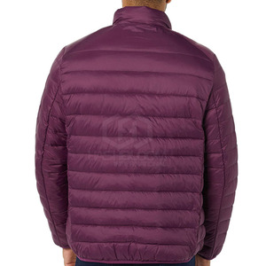 Blouson d'hiver matelassé pour homme, style urbain, service OEM, coupe-vent, séchage rapide, respirant, col montant long, logo personnalisé, haute qualité - Product Image 3