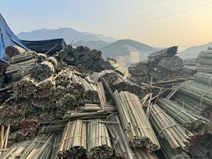 Poteau en bambou demi-cercle très demandé pour la construction de cadres, le support de structures DIY, les projets d'artisanat, les lignes et les ateliers – Vietnam - Product Image 6