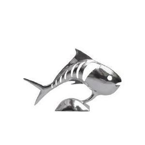 Sculpture de table moderne de luxe en métal aluminium Accent New Home Decor Trendy Office Interiors avec logo personnalisé sur le thème du sport plaqué - Product Image 4