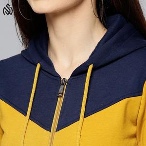 Sudaderas con cremallera cómodas hechas en Pakistán para mujer, sudaderas con cremallera de diseño único, sudaderas con cremallera transpirable para mujer - Product Image 3