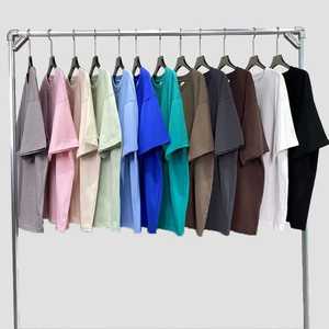 เสื้อยืดวินเทจสำหรับผู้ชายเสื้อยืดผ้าฝ้าย100% สกรีนลายพัฟออกแบบได้ตามที่ต้องการสำหรับยิมของผู้ชาย - Product Image 4