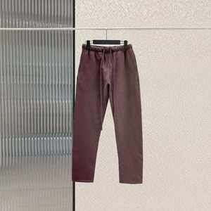 Pantalones Deportivos de Algodón 100% Transpirables con Cordón, Pantalones Deportivos Rectos de Talla Grande para Hombre - Product Image 5