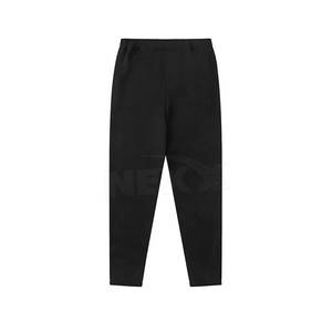 ชุดวอร์มผ้ากำมะหยี่แขนยาวสีดำสำหรับผู้ชายชุดวอร์มผ้ากำมะหยี่สำหรับฤดูหนาวสีพื้นดีไซน์ล่าสุดให้ความอบอุ่นและมีสไตล์ - Product Image 5