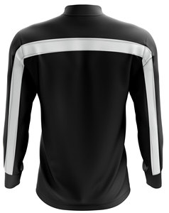 เสื้อแจ็กเก็ตทีมฟุตบอลแบบกำหนดโลโก้ได้เองชุดวอร์มชื่อทีมทำจากโพลีเอสเตอร์100% สำหรับผู้ใหญ่ - Product Image 3