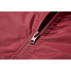 Nouvelle tendance hommes étanche à l'eau coupe-vent vestes hommes à capuche résistant à l'eau fermeture à glissière Polyester tissu hommes vestes - Product Image 4