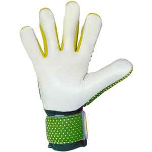 Gants de gardien de but en cuir coupe personnalisée poignée en latex de football en gros poignée en cuir et latex confortable pour les sports de plein air - Product Image 2