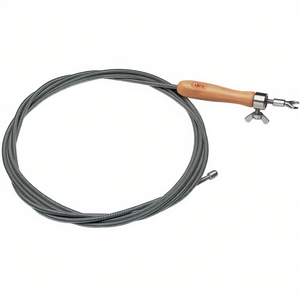 Tige de nettoyage de tuyaux télescopique CABERE double couche, longueur 10m, diamètre 7mm, avec griffe de 20mm - Product Image 3