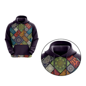 Ropa de hombre en diferentes colores Sudaderas con capucha de sublimación deportiva cómoda Nueva llegada térmica Sudaderas con capucha de sublimación deportiva de manga completa - Product Image 4