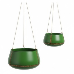 Juego de Macetas Colgantes de Metal Negro de Alta Calidad, Estilo Geométrico, Soportes para Plantas de Interior y Exterior para Decoración del Hogar y Jardín, en Oferta - Product Image 4