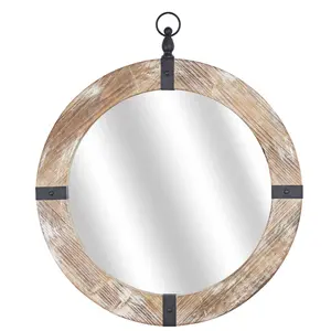 Nuevo espejo de ojo de buey de diseño personalizado de Metal Premium última llegada espejo de ojo de buey elegante para uso de decoración náutica para el hogar y el Hotel - Product Image 3