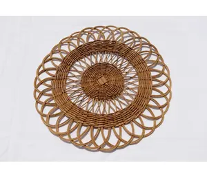 Nouveautés Sous-verre en jute haute vente sous-verre en jute de qualité supérieure élégant pour la maison hôtel fait à la main corde de jute naturelle tissée - Product Image 4