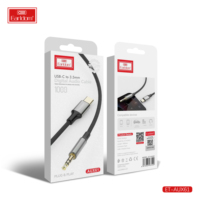 Adaptador de Audio Coaxial Tipo C EARLDOM con Conector Auxiliar de 3.5 mm para Samsung S22 Ultra, Compatible con Monitores, Micrófonos y Altavoces USB-C