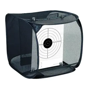 [KLOVIK] AIRSOFT PAPER SHOOTING TARGE Compact armadilha malha dobrável para fácil transporte e interior artigos desportivos