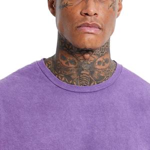 Camiseta de la mejor calidad del fabricante de Pakistán, camiseta lavada con ácido de servicio OEM, camisetas de manga corta con cuello redondo para hombre - Product Image 5