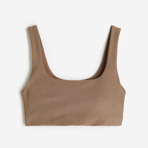 Soutien-gorge de sport personnalisé confort yoga entraînement Gym Top Impact élevé léger sans couture et respirant - Product Image 6