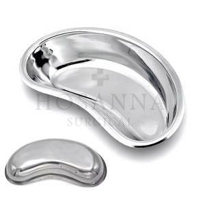 Plato de riñón de plástico personalizado al por mayor, instrumento quirúrgico compostable, bandeja hueca, fuente de alimentación manual para uso médico - Product Image 1