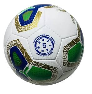 Ballon de football taille 5 en cuir PU professionnel, cousu à la machine, léger, pour entraînement et match, logo personnalisé, vente en gros, directement de l'usine - Product Image 4