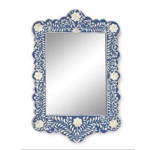 Espejo Redondo con Incrustaciones de Hueso Hecho a Mano, Ecológico, de Lujo, Estilo Art Deco Indio, Marco Decorativo para Cumpleaños - Product Image 3