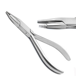 Alicates de ortodoncia Tweed Loop para formar arcos, herramientas dentales manuales para doblar y ajustar alambres, de acero inoxidable ergonómico con certificación CE - Product Image 1