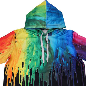 Sudaderas con Capucha Personalizadas al por Mayor con MOQ Bajo, de Alta Calidad, 3D, 100% Poliéster, Transpirables, con Estampado por Transferencia de Calor para Hombre - Product Image 4