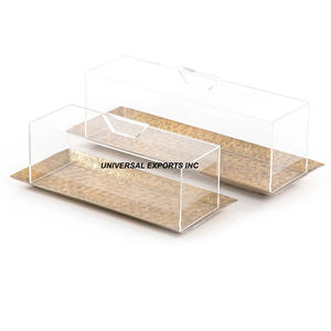 Plateau à chocolat en or, luxueux, fait main, durable, écologique, élégant, décoratif, en métal, taille personnalisée, multifonctionnel - Product Image 6