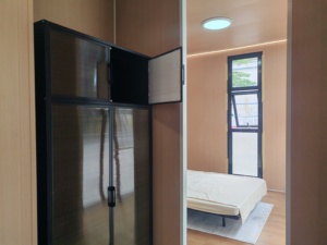 WELLCAMP Nouvelle Maison Capsule Préfabriquée Apple, Cabane Modulaire Moderne pour Villas <span class=keywords><strong>de</strong></span> <span class=keywords><strong>Vacances</strong></span> en Indonésie, <span class=keywords><strong>Location</strong></span> Airbnb, Tourisme et Investissement - Product Image 3