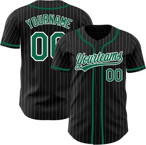 Jersey de béisbol abotonado personalizado sublimado equipo uniforme aparejos sarga bordado nombre Número secado rápido transpirable malla ajuste - Product Image 5