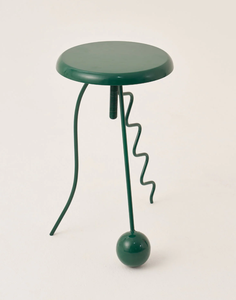 AK โต๊ะข้างโลหะทองเหลืองสีเขียวเข้มโต๊ะสั่งทำสำหรับเฟอร์นิเจอร์ร้านอาหารและคาเฟ่ - Product Image 3