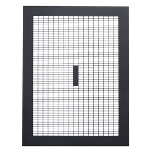 Rejilla de bloque de acero 3JW 299783 VIM GVAV RAL 7024 500x595 Tamaño Advantage Series Register & Grille - Product Image 1