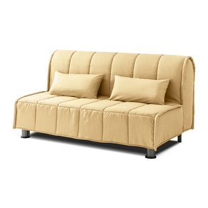 EVERGREENWEB Sofá Cama de 2 Plazas con Colchón de 140x190 cm y Almohadas Hecho en Italia Funda Extraíble y Lavable Sofá Cama EVENING - Product Image 1