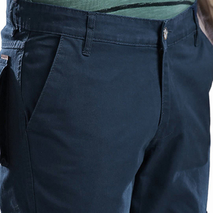 กางเกงคาร์โก้ผู้ชายหลายกระเป๋า สีน้ำเงิน ทรงปกติ เหมาะสำหรับใส่ล่าสัตว์ สวมใส่สบาย - Product Image 6