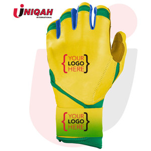 Wholesale Custom Made Baseball <b>Batting</b> Gloves in Top Quality Custom Leather Comfortable Customized Baseball <b>Batting</b> Gloves - Product Image 3