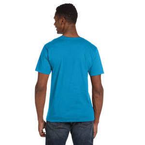 Camisetas de Algodón para Hombre, Cuello en V, Cómodas, Casuales, Elegantes y Transpirables - Product Image 2