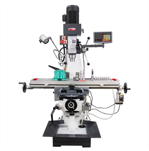 Máquina de Fresado y Taladrado de Alto Rendimiento y Gran Resistencia de 10x50 Pulgadas con Mesa de Alimentación Automática y DRO de 3 Ejes - Product Image 3