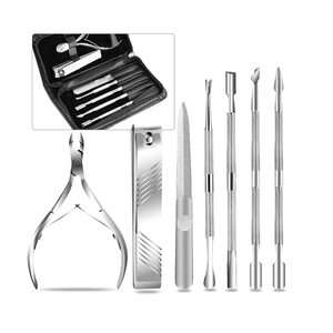 Coupe-cuticules en acier inoxydable, ciseaux de manucure, pinces de pédicure, coupe-ongles, coupe-peaux mortes, pince pour les doigts - Product Image 6