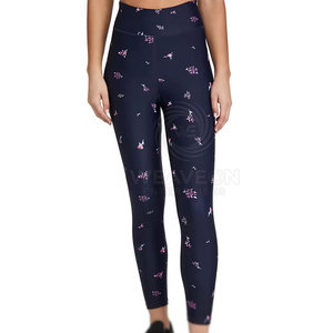 Leggings tricotés taille haute pour femmes, pour la course à pied, le fitness et l'usage quotidien - Respirants, séchage rapide, écologiques et légers, toutes saisons - Product Image 4